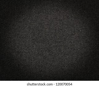 Black Fabric Texture. Clothes Background. Close Up