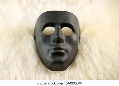 Black Face Pack On A Black Table