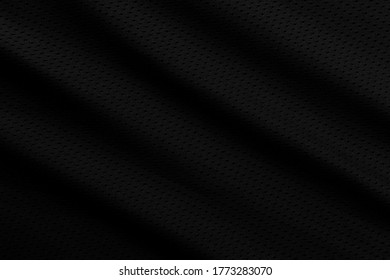 Black Football, Basketball, Volleyball, Hockey, Rugby, Lacrosse And Handball Jersey Clothing Fabric Texture Sports Wear Background