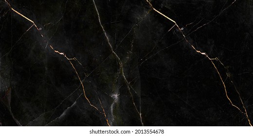 Black Forest Granite Is A High Gloss Polished Stone. Textured Of The Black Marble Background. Black Marquina Texture Marble Slabs With High Resolution. Dark Grey Marbel For Interior Decoration.