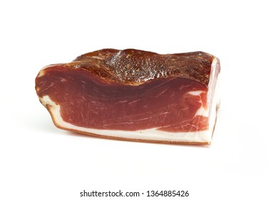 Black Forest Ham On White Background