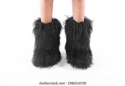 Fluffy Fur Boots