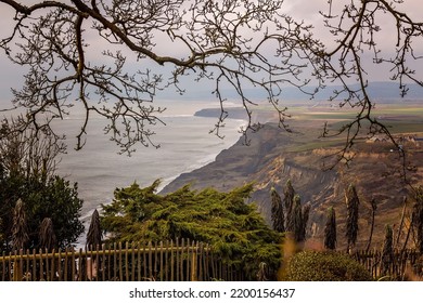 Black Gang Chine Seascape In The Isle Of White