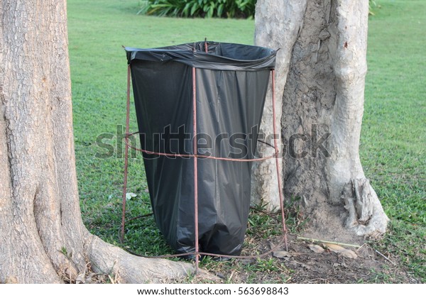 garbage bag trees