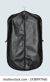 Black Garment Bag For Suit Storage And Protection