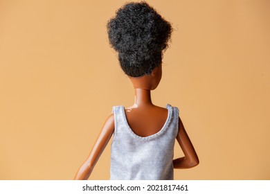 Black Girl Doll With Viteligo 