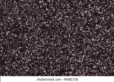 Black Glitter