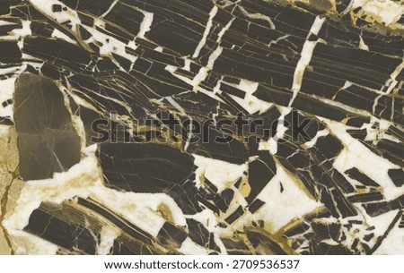 Black And Gold Marble Texture — Dramatic Polished Stone with Golden Veins for Luxury Interiors And Abstract Backgrounds