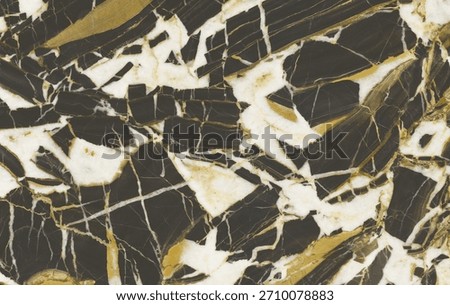 Black And Gold Marble Texture — Dramatic Polished Stone with Golden Veins for Luxury Interiors And Abstract Backgrounds