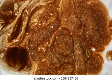 Black Gold Paint Bubbles Stock Photo 1384157456 | Shutterstock