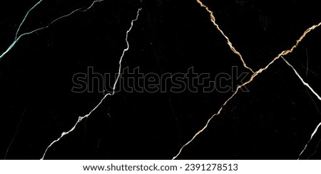 Black Gold Textured of the black marble background. White and white patterned natural of dark gray marble texture, New Black Marble Slab.