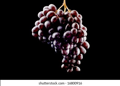 Black grapes