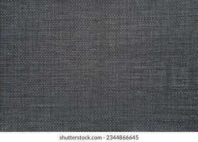 black gray fabric texture background (fine mesh fabric with vignette, lines, checkered herringbone box pattern) grey