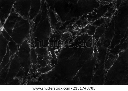 Black gray marble texture background with high resolution, counter top view of natural tiles stone in seamless glitter pattern and luxurious.