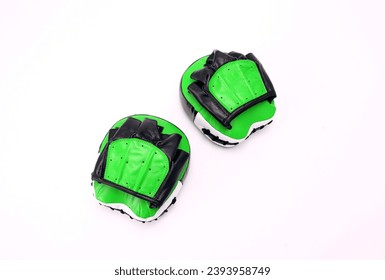 black green focus pad for boxing practice - Powered by Shutterstock