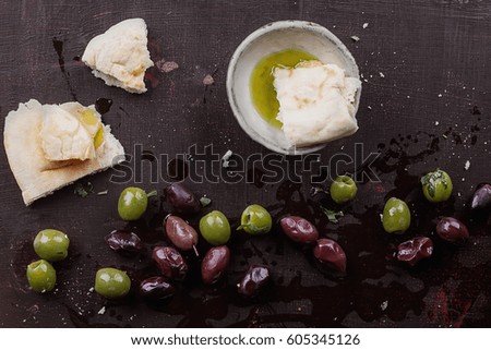 Similar – Image, Stock Photo Variety of oil with multiple property