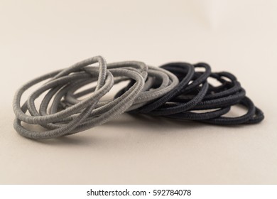 Black And Grey Hair Ties