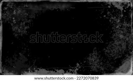 Black Grunge Dusty Scratchy Texture abstract background overlay. High quality photo