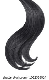 Black Hair Isolated