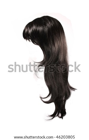 Similar – Image, Stock Photo Profile of a black-haired woman