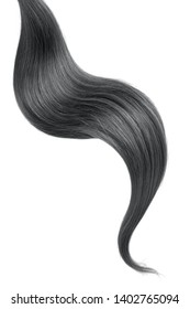 Similar Images, Stock Photos & Vectors of Black shiny hair wave