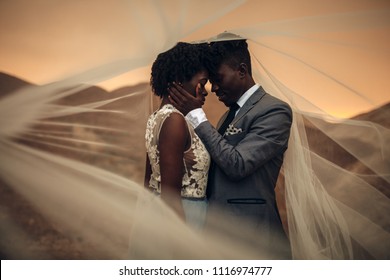 black couple wedding