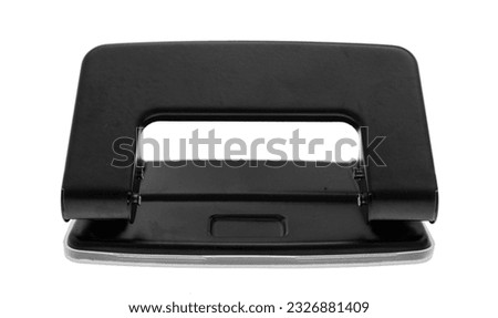 Black hole puncher isolated on transparent, Office suppy