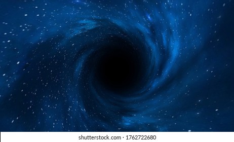 Black Hole, Science Fiction Wallpaper. Beauty Of Deep Space. Colorful Graphics For Background, Like Water Waves, Clouds, Night Sky, Universe, Galaxy, Planets, Credit App Procreate