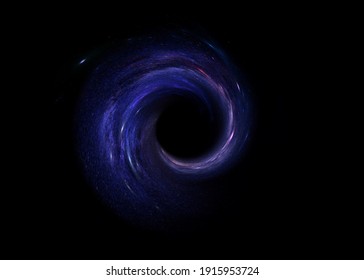 Black Hole, Science Fiction Wallpaper. Beauty Of Deep Space. Colorful Graphics For Background, Like Water Waves, Clouds, Night Sky, Universe, Galaxy, Planets, 