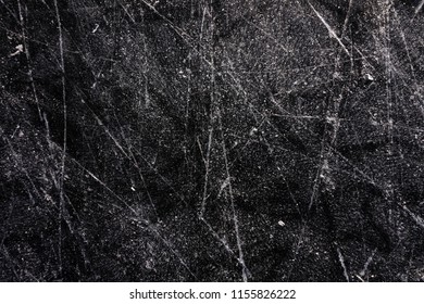 Black ice texture with scratches  - Shutterstock ID 1155826222