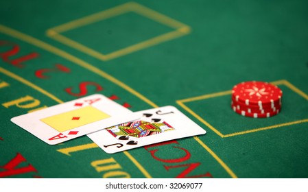 Black jack in casino