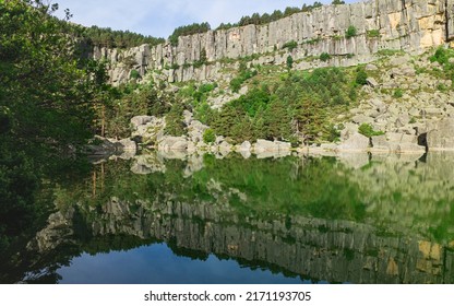 Black Lagoon In The Province Of Soria, Spain.