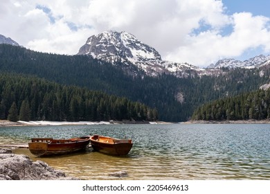 Black Lake Montenegro In Spring