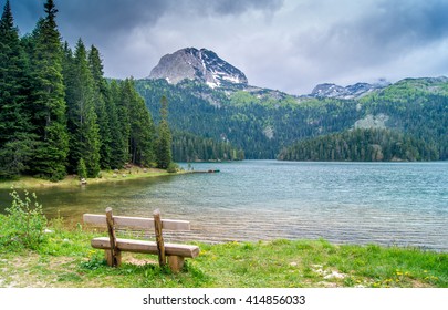 Black Lake In Montenegro  View 