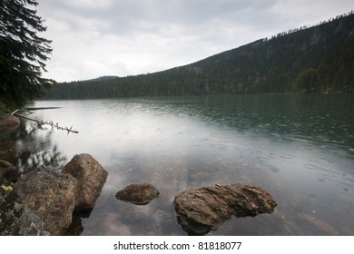 The Black Lake - The Sumava Mountains In The Czech Republic