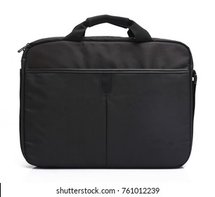 Black Laptop Bag Isolated