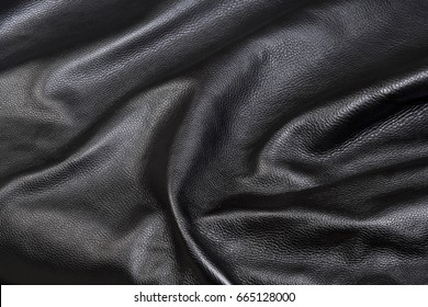 Black Leather Background