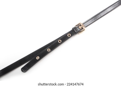 Black Leather Belt