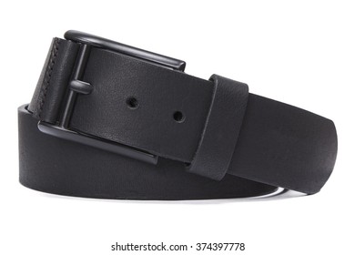 Black Leather  Belt