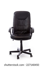 Black Leather Office Chair