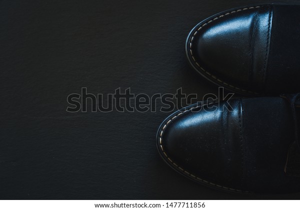 black old man shoes