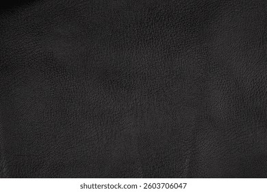 Black leather texture backgorund. Leather as a backdrop