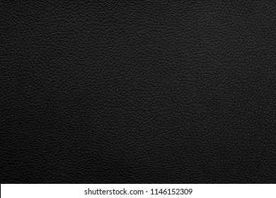 Black leather texture background. - Shutterstock ID 1146152309