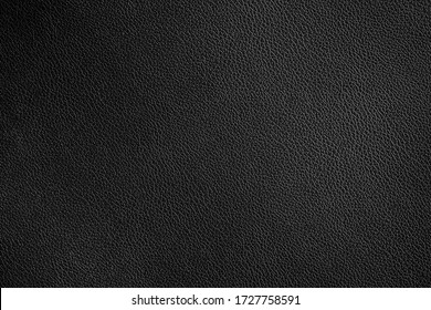 Black leather texture and background - Shutterstock ID 1727758591