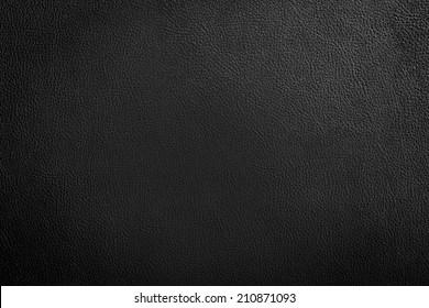 black leather texture background - Shutterstock ID 210871093