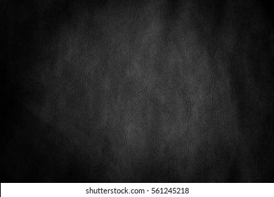 Black Leather Texture  Background.