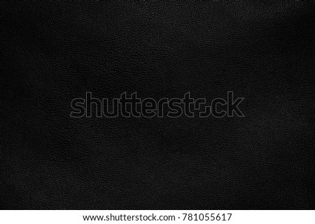 Black leather texture background, Leather.