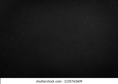 Black leather texture background surface - Shutterstock ID 1135763609