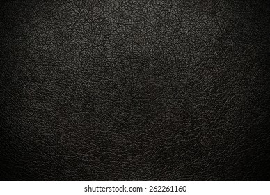 Black leather texture background surface - Shutterstock ID 262261160