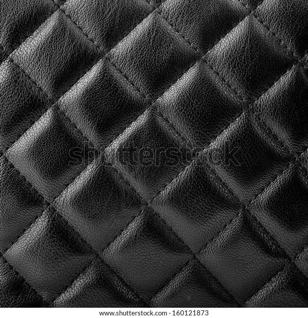 Black Leather Upholstery Texture Great Detail Stock Photo 160121873 ...